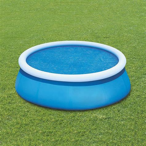 pool solar cover  ft easy set  frame pools dustproof swimming pools solar heat
