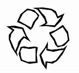 Recycling Coloring sketch template
