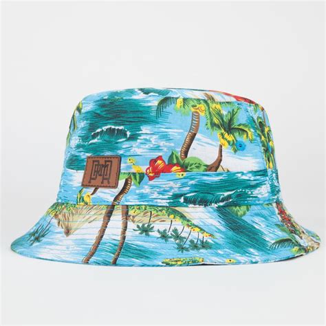 Premier Fits Tropical Palm Mens Bucket Hat 246870249 Bucket Hats