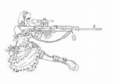 Coloring Gun Pages Rifle Military Drawing Assault Template Steampunk Print Color Machine Guns Getdrawings Deviantart Silhouette Female Drawings Colouring 12kb sketch template