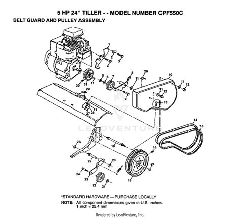 husqvarna cpfc   tiller partswarehouse