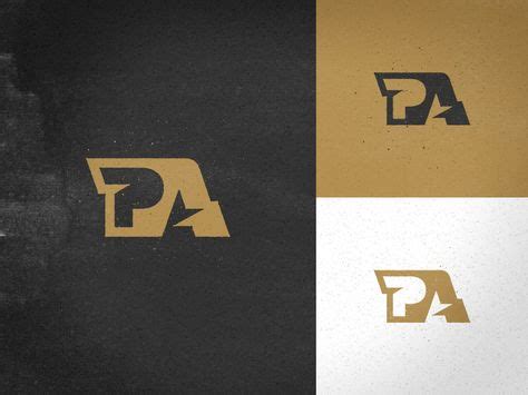 pa logo logos logo design typography design