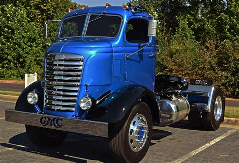 Old Gmc Cab Over Truck Photograph By George Bostian