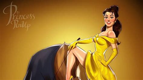 Why Disney Princesses Reimagined As Pin Up Models Is A Sexy But Body