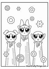 Powerpuff Girls Coloring Pages Power Girl Iheartcraftythings Print Printables Crafty Heart Things Colors Flying sketch template