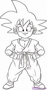 Goku Sheets sketch template