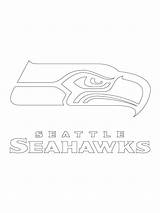 Seahawks Seattle Coloring Logo Pages Drawing Football Printable Seahawk Color Supercoloring Outline Nfl Russell Wilson Template Kids Jersey Printables Stencil sketch template