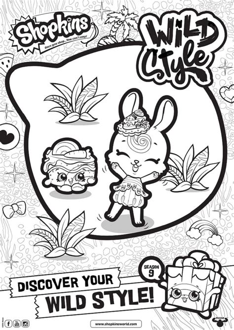shopkins coloring pages season  season  microphone colouring page