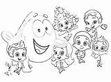 Bubble Guppies Coloring Pages Printable Getdrawings Drawing Letters Clipart Getcolorings Puppy Colorings Teeth Brush Guppy Kids Color Print sketch template
