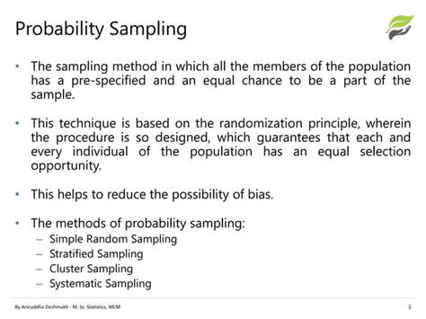 sampling probability   probability