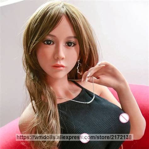 wmdoll 168cm silicone sex dolls realistic tpe anime big breast lifelike