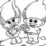 Coloring Pages Trolls Troll Trollz Kids Printable Cute Sheets Getcolorings Color Adults Cartoon Branch Books Games sketch template
