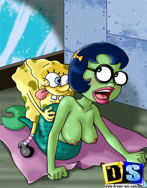 cartoon sex spongebob hunts pussy