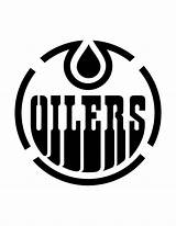 Oilers Edmonton Pumpkinstencils sketch template