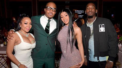 cardi b and offset s double date with t i and tiny harris why they re close hollywood life