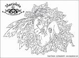 Coloring Pages Adults Printable Fairy Only Mermaid Anime Enchanted Marjolein Adult Designs Nene Thomas Sheets Print Popular Mermaids Amy Brown sketch template