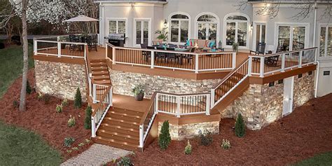 multi split level decks patios national designate outdoor spaces
