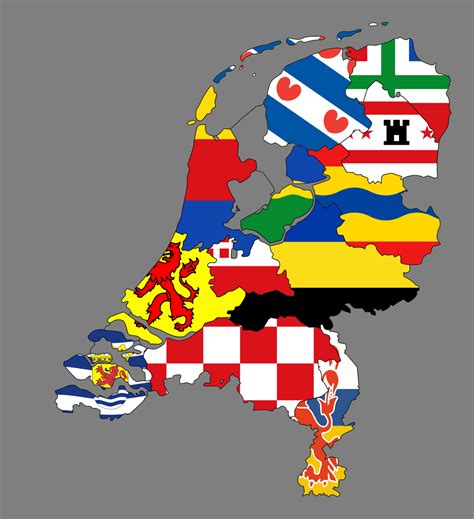 flag map of the netherlands maps on the web