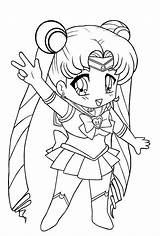 Sailor Colorier Kawaii Kolorowanki Dibujar Colouring Princesse Mặt Rysunki Frais Tô Màu Vẽ Cute Visiter ã Từ Lưu sketch template