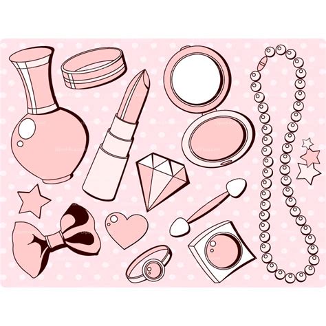 girl stuff clipart   cliparts  images  clipground