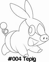 Tepig Coloring Pokemon Draw Pages Snivy Oshawott Wallpaper Template Templates Cute sketch template