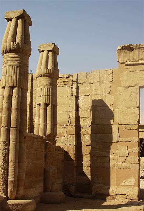 egyptology news photo  today medinet habu