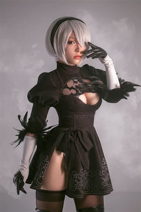 Nier Automatas 2b Cosplay Cosplay Woman Cosplay Outfits