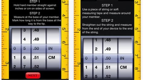 Finally An App To Help Men Measure Their Erect Penises