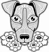 Coloring Pages Dog Adults Dogs Skull Adult Printable Sugar Color Cat Mutt Stuff Colouring Scottie Labrador Drawing Difficult Sheets Getcolorings sketch template