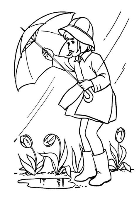 rainy day coloring page coloring book pages coloring pages winter
