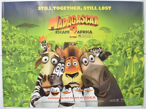 Madagascar 2 Escape 2 Africa Original Movie Poster