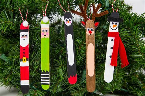 christmas craft stick ornaments imperial sugar