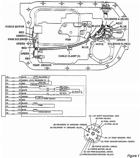 gm le transmission wiring diagram