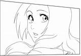 Orihime Inoue Lineart sketch template