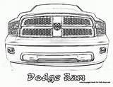 Coloring Dodge Ram Pages Comments Print Coloringhome sketch template