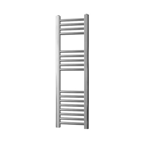 vogue axis  straight ladder towel rail chrome md mscp