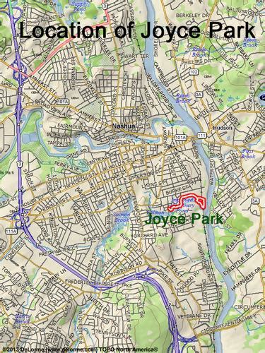 joyce park map