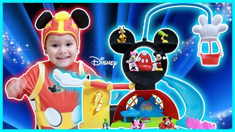 disney mickey mouse clubhouse adventures playset toy review unboxing
