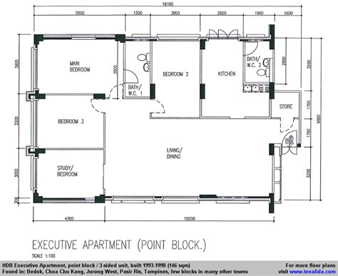 Hdb Executive Apartment Floor Plan 147 Sqm Floor Plans How To Plan