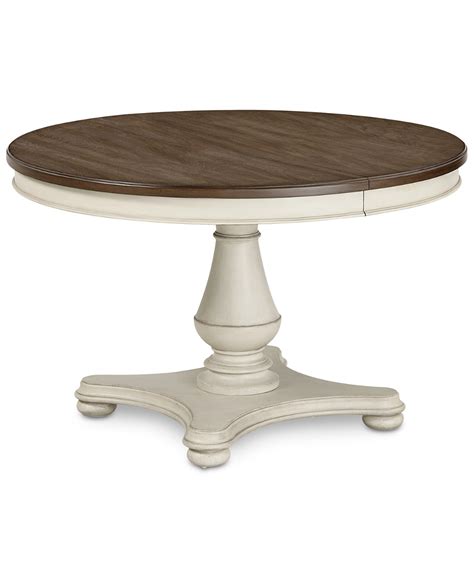 furniture barclay expandable  dining pedestal table reviews