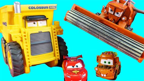 disney pixar cars lightning mcqueen mater tractor tipping cars game