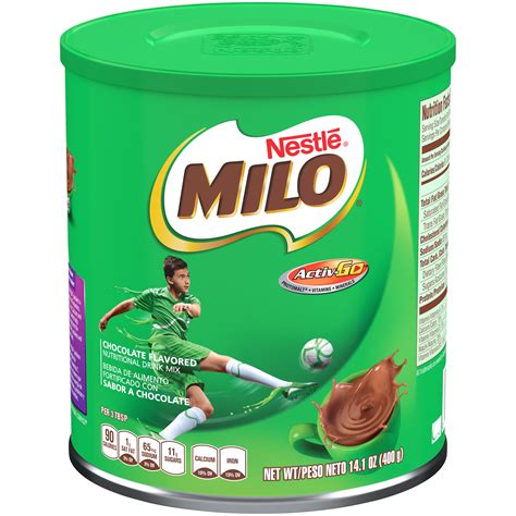 nestle milo chocolate flavored nutritional drink mix  oz canister walmartcom walmartcom