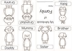 family coloring book google search mini books preschool family