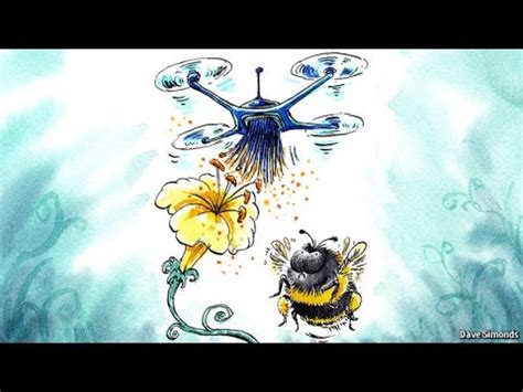 drones replace bees youtube