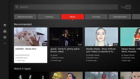 youtube  android tv apk   entertainment app  android apkpurecom