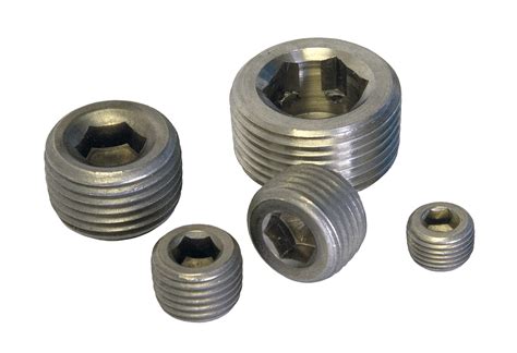 allen pipe plugs stainless