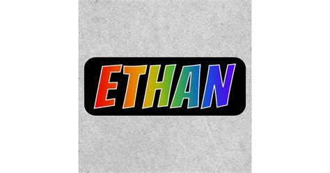 ethan fun rainbow coloring patch zazzle