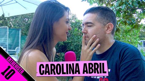 Entrevista A Carolina Abril 4k Actriz Nopor Youtube