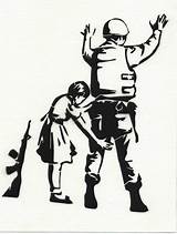 Banksy Basquiat Bansky sketch template