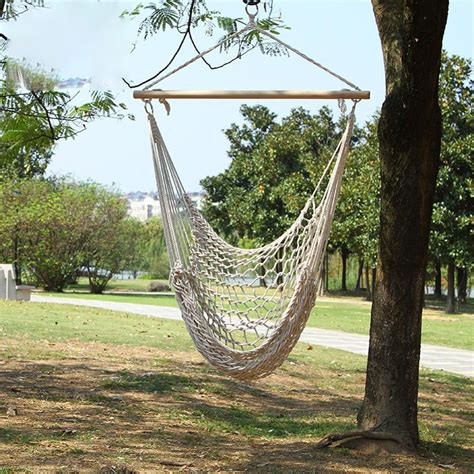 lyumo outdoor camping garden adult swing hanging seat hammock indoor rope chairoutdoor swing